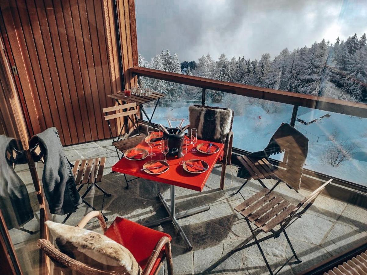 Mountain View Apartment With Parking & Fast Wifi Crans-Montana Extérieur photo