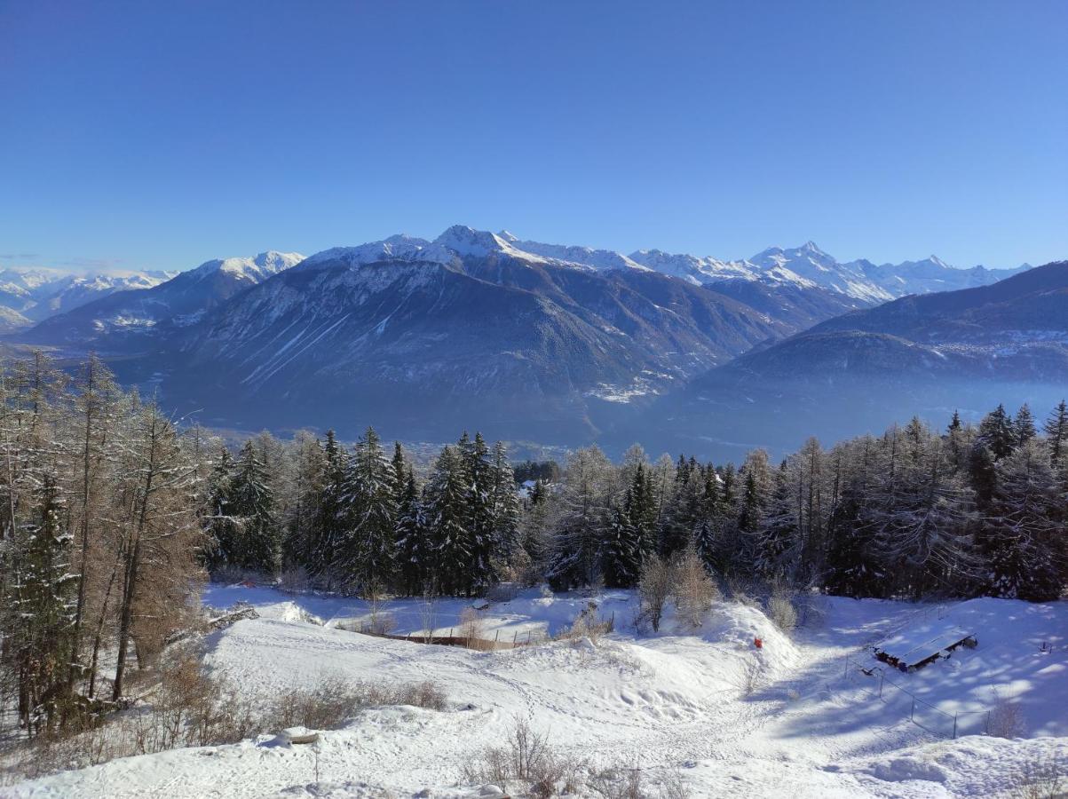 Mountain View Apartment With Parking & Fast Wifi Crans-Montana Extérieur photo